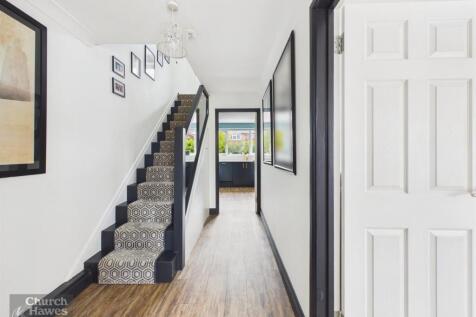 Downstairs hallway