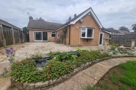 house and pond