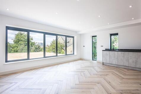 Open plan living area