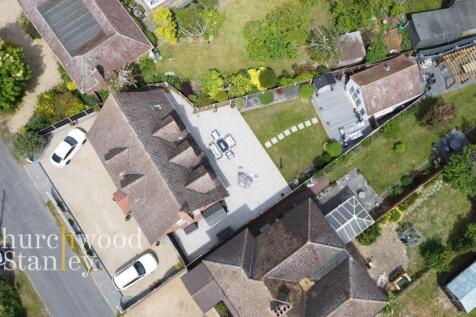 Aerial of plot