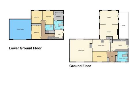 Floor plan Bronallt 