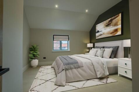 Master bedroom with room for fitted storage