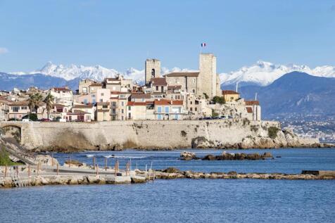 The medieval town of Antibes in the south of Franc
