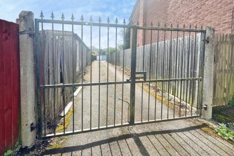 Gated Garage Entrance