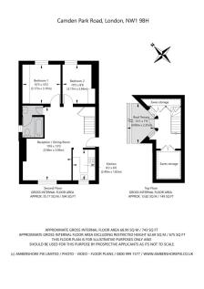 Flat 8, 53 Camden Park Road, London, NW1 9BH