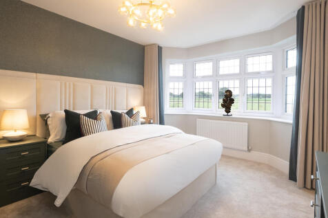 Main bedroom of the Canterbury, a 4 bedroom house