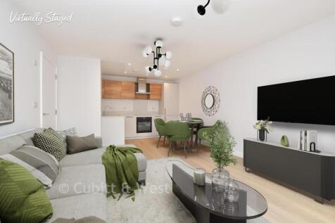 Staged Lounge Kitchen Diner