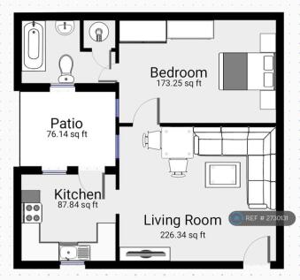 Flat 3 Floorplan