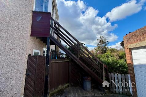 Rear staircase