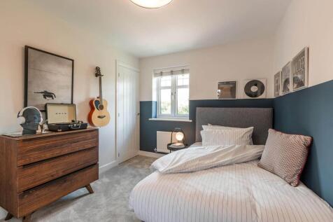 Flexible bedroom could also be used as a study