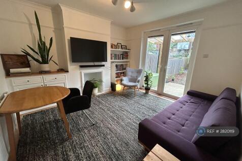 Living Room With Garden Access