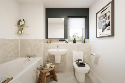 Modern, energy efficient bathroom