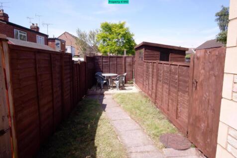 Small shared garden and shed