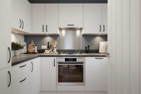 Plenty of space for cooking and storage with the 3 sided kitchen