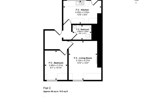 Flats A, B &amp; C, 37 Diamond Street, Saltburn-by-the-Sea, North Yorkshire, TS12 1EB