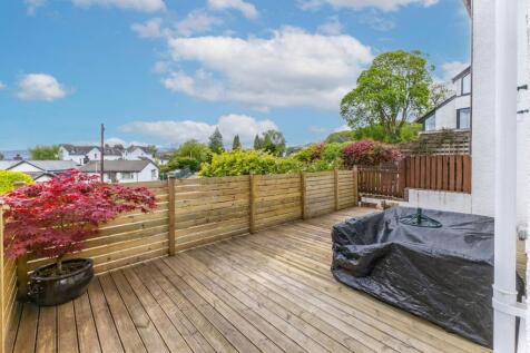 Rear decked area