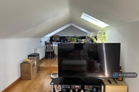 Kitchen From The Living Room