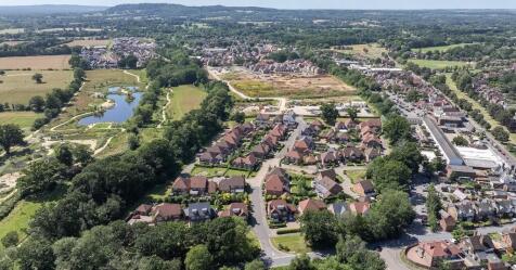 Aerial site view