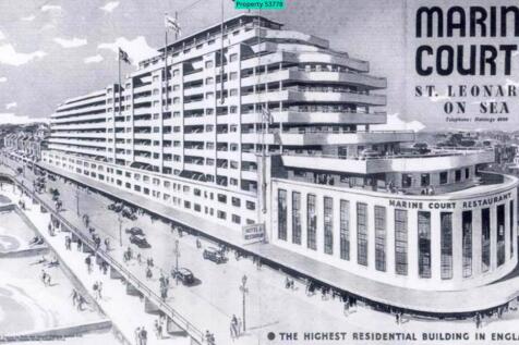 Marine Court marketing in 1938
