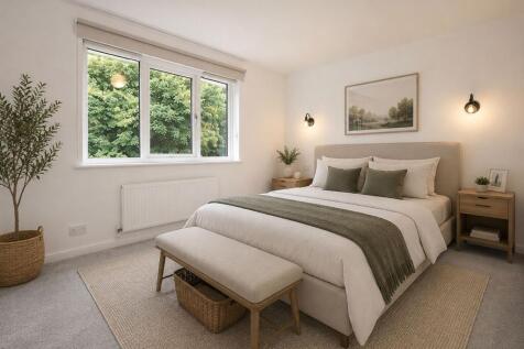 VIRTUALLY STAGED BEDROOM 1