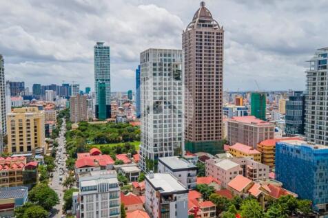 16th Floor Duplex 2 Bedroom Condo For Sale - Embassy Central, BKK1, Phnom Penh