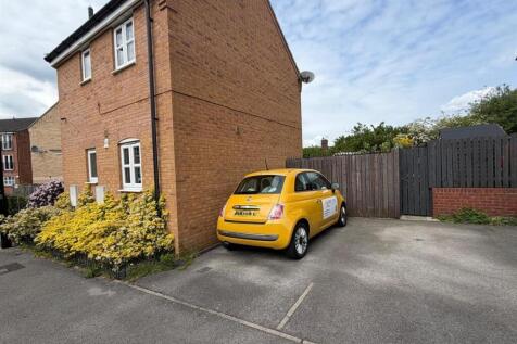 Modern brick house with convenient parking area...