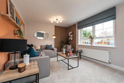 Interior view of the lounge in our Moresby 3 bed home