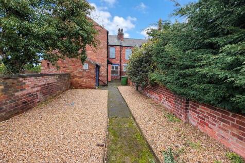 Rear of property