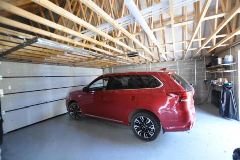 Detached double garage