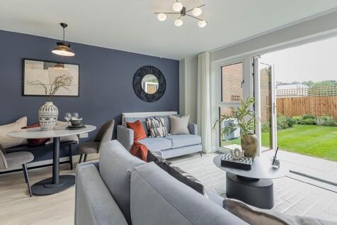 Plenty of space for two sofas