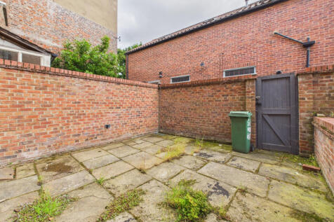 Rear of property