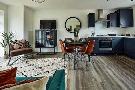 Sociable open plan living space - typical Taylor Wimpey home