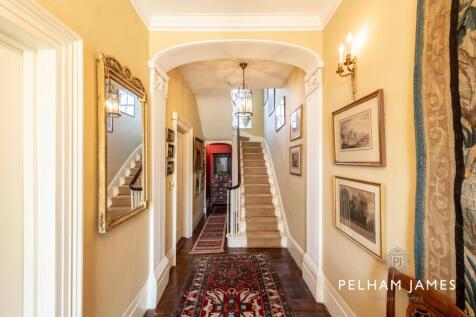 Entrance Hall, 4 Rutland Terrace, Stamford
