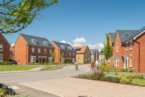Cyclist and pedestrians around Brookwood Meadows
