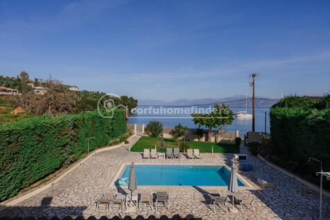 Pool and sea from terrace