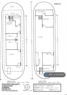 Lower Flat Right Hand Side Plan Only