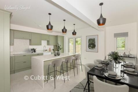 Staged Kitchen Diner