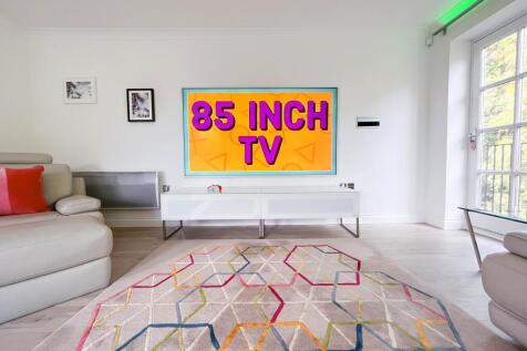 85" TV Included 