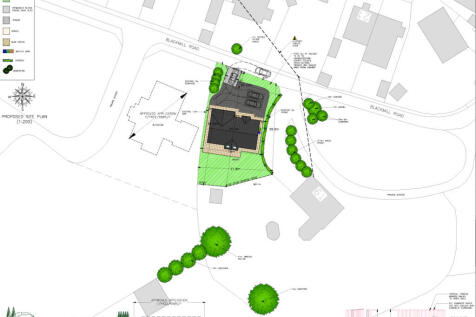 Proposed site pla...
