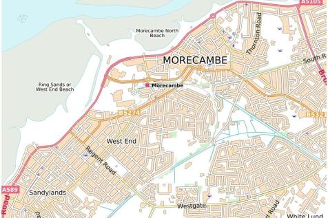 Morecambe map