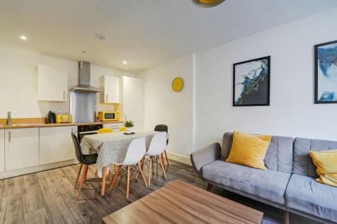 Open plan living area