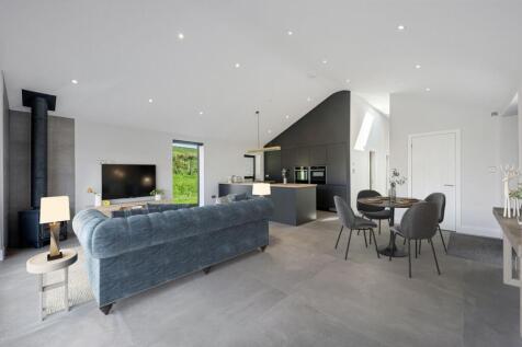 Kitchen/Living/Dining - Digitally Staged