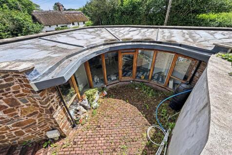 Aerial courtyard view