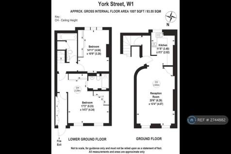 Floor Plan Split Level 1000sq Ft