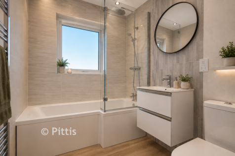 Bathroom Staged