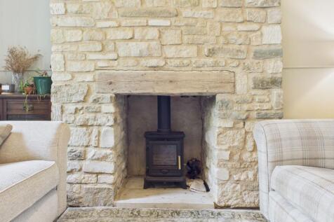Stone Fireplace