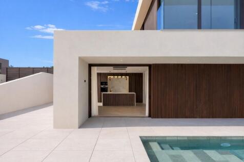 Terrace with view towards the kitchen