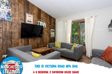 9-bed house on Victoria Road Fallowfield, M14 6AQ, £823/mo