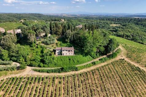 Villa aerial view
