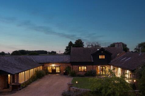 View of the Courtyard Garden at dusk